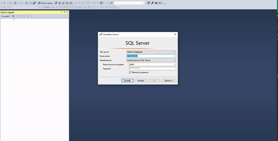 2 – Setup Database